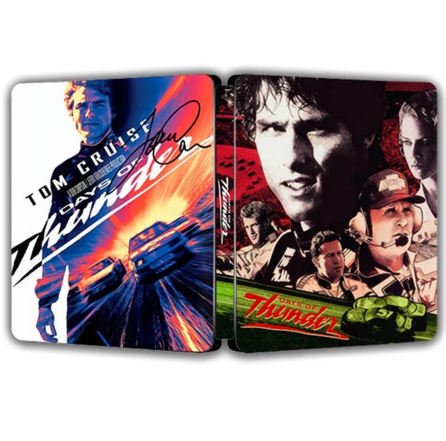 Custom Made Limited Edition Days of Thunder 1990 Signature Steelbook Case New