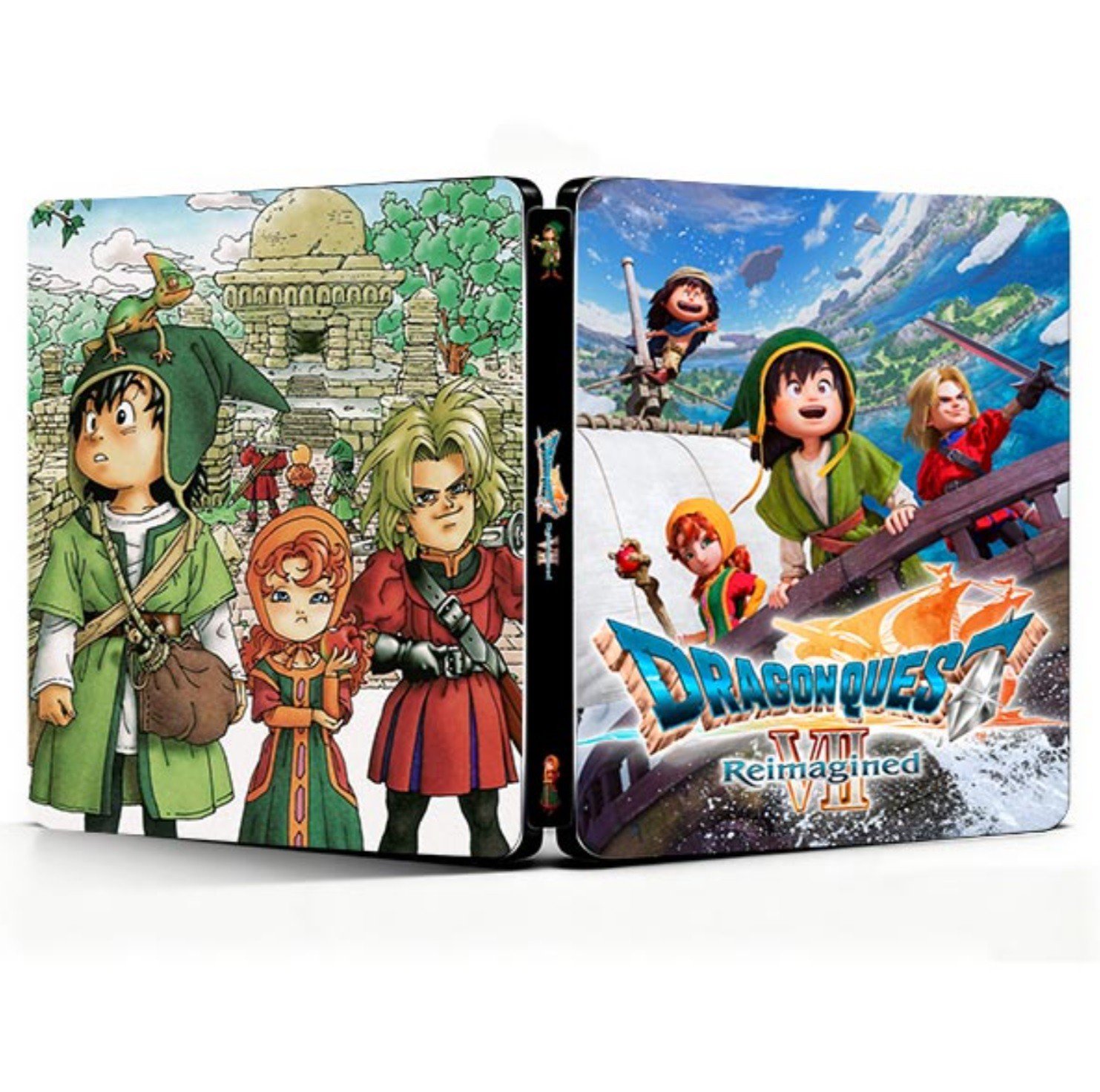 Custom Made Limited Edition Dragon Quest VII Reimagined DQ7 Steelbook Case New