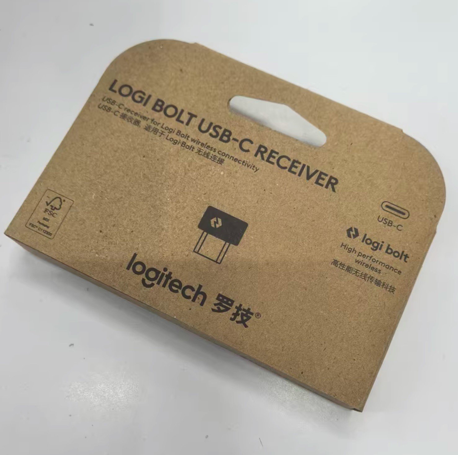 New Logitech Bolt USB-C Receiver Dongle Genuine Original Logi