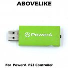 USB Dongle Receiver  22020902-FR  Green PowerA  PS3 Gameing Wireless Controller