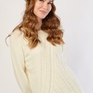 CABLE KNIT FRONT JUMPER LADIES