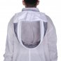 3 Layers Ultra Breeze Ventilated Beekeeping Jacket with Fencing Veil Hood for Beekeepers Bee Keeping