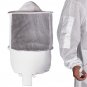3 Layers Ventilated Ultra Breeze Bee Suit for Men & Women Beekeeper with Round Veil Beekeeping Hat