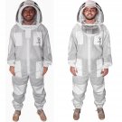 3 Layers Ventilated Ultra Breeze Bee Suit for Men & Women Beekeeper with Fencing Veil Beekeeping Hat
