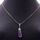 Natural Amethyst Crystal and Healing Stones Necklaces Pendants for Women & Men Valentines Day Gifts