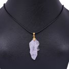 Feelone Golden Quartz Crystal Necklaces for Women & Men Crystal Pendant Gemstone Necklace