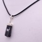 Black Tourmaline EMF Evil Eye Protection Crystals and Healing Stones Pendant Necklace Jewelry Box.