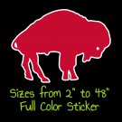 Buffalo Bills Full Color Vinyl Decal | Hydroflask decal | Cornhole decal 5