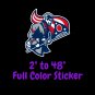 Columbus Blue Jackets Full Color Vinyl Decal | Hydroflask decal Cornhole decal 4