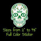 Boston Celtics Full Color Vinyl Decal | Hydroflask decal | Cornhole decal 7