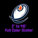 Edmonton Oilers Full Color Vinyl Decal | Hydroflask decal | Cornhole decal 6