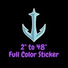 Seattle Kraken Full Color Vinyl Decal | Hydroflask decal | Cornhole decal 3
