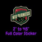 Minnesota Wild Full Color Vinyl Decal | Hydroflask decal | Cornhole decal 3