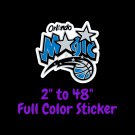 Orlando Magic Full Color Vinyl Decal | Hydroflask decal | Cornhole decal 5