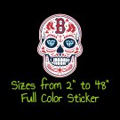 Boston Red Sox Full Color Vinyl Decal | Hydroflask decal | Cornhole decal 3