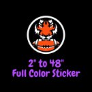 Cincinnati Bengals Full Color Vinyl Decal | Hydroflask decal | Cornhole decal 6