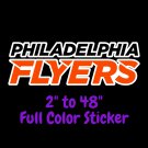 Philadelphia Flyers Full Color Vinyl Decal | Hydroflask decal | Cornhole decal 4