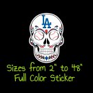 Los Angeles Dodgers Full Color Vinyl Decal | Hydroflask decal | Cornhole decal 7