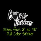 Las Vegas Raiders Full Color Vinyl Decal | Hydroflask decal | Cornhole decal 5