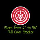 Detroit Red Wings Full Color Vinyl Decal | Hydroflask decal | Cornhole decal 9