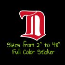 Detroit Red Wings Full Color Vinyl Decal | Hydroflask decal | Cornhole decal 8