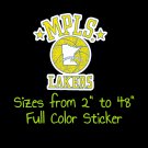 Los Angeles Lakers Full Color Vinyl Decal | Hydroflask decal | Cornhole decal 6