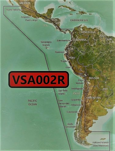 VSA002R  BlueChart G2 Vision MARINE GPS MAP FOR GARMIN GPS/SOUNDER