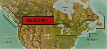 HXCA015R / HCA015R BlueChart G2 Canada MARINE GPS MAP FOR GARMIN GPS