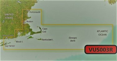 VUS003R BlueChart G2 Vision MARINE GPS MAP FOR GARMIN GPS/SOUNDER