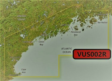 VUS002R BlueChart G2 Vision MARINE GPS MAP FOR GARMIN GPS/SOUNDER