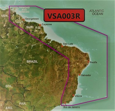 VSA003R BlueChart G2 MARINE GPS MAP FOR GARMIN GPS