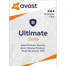 Avast Ultimate Suite 10 Devices 1 Year Global Instant delivery Download