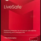 McAfee LiveSafe Unlimited Devices/ PC/ Users 1 Year Global Instant delivery Download McAfee LiveSafe Unlimited Devices/ PC/ Users 1 Year Global Instant delivery Download