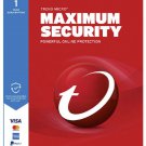 Trend Micro Maximum Security 1 Device/ PC/ User 1 Year Global Instant delivery Download Trend Micro Maximum Security 1 Device/ PC/ User 1 Year Global Instant delivery Download