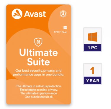 Avast Ultimate Suite 1 Device/ PC/ User 1 Year Global Instant delivery Download