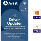 Avast Driver Updater 3 Devices/ PC/ Users 1 Year Global Instant delivery Download
