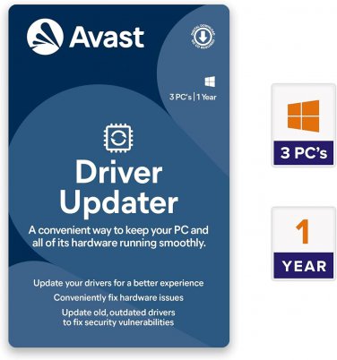 Avast Driver Updater 3 Devices/ PC/ Users 1 Year Global Instant delivery Download
