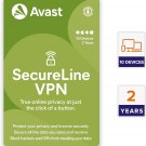 Avast SecureLine VPN 10 Devices/ PC/ Users 2 Year Global Instant delivery Download