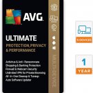 AVG Ultimate 5 Devices/ PC/ Users 1 Year Global Instant delivery Download