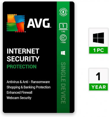 AVG Internet Security 1 Device/ PC/ User 1 Year Global Instant delivery Download