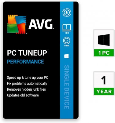 AVG PC TuneUp 1 Device/ PC/ User 1 Year Global Instant delivery Download