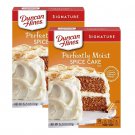 2 Boxes Duncan Hines Signature Spice Cake Mix 15.25 oz ~ FREE PRIORITY SHIPPING!