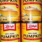 4 Cans LIBBY'S 100% Pure Pumpkin 15 oz. *~* FAST FREE PRIORITY SHIPPING ! *~*
