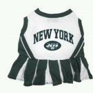 NEW Pets First New York Jets Cheerleader Dog Dress - X-Small ~ FAST FREE SHIP !