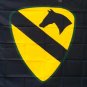 36X60 US Army 1st First Cavalry Division Black Flag Horse Banner With Grommets