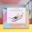Allessimo 3D Create & Paint Wooden "Lifeboat" Kit(34pcs) ~ FAST FREE SHIPPING !