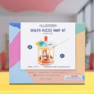 Allessimo 3D Create & Paint Wooden "Caroussel" Kit(43pcs) ~ FAST FREE SHIPPING !