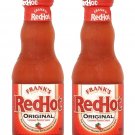 2Pk Frank's Red Hot Cayenne Pepper Sauce 5 oz.     *~* FAST FREE SHIPPING ! *~*
