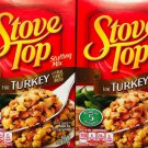 2 Boxes Stove Top Turkey Stuffing Mix 6oz .....*~* FAST FREE SHIPPING ! *~*.....