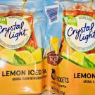 2Pk 16ct Crystal Light Lemon Iced Tea Drink Mix (32 Packets) FAST FREE SHIPPING!